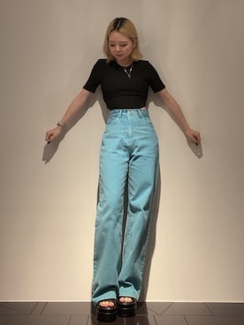 中田鈴乃さん（レディース・157cm）の春コーディネート