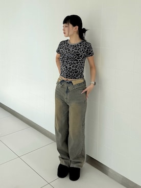 中田鈴乃さん(レディース・159cm)の夏コーディネート