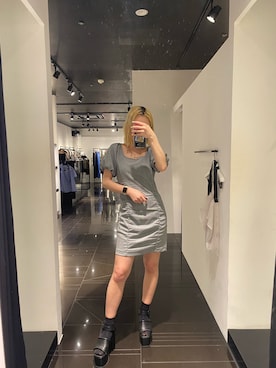 中田鈴乃さん（レディース・157cm）の春コーディネート