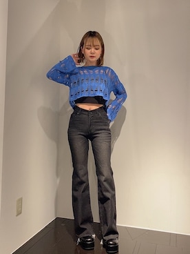 中田鈴乃さん（レディース・157cm）の春コーディネート