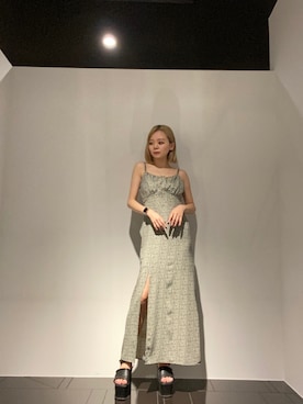 中田鈴乃さん（レディース・157cm）の夏コーディネート