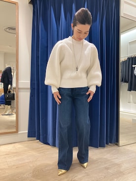 「Rie Miller（リエミラー）のアイテム」を使った、hiroさん（レディース・152cm）の冬コーディネート