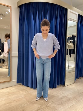 「Rie Miller（リエミラー）のアイテム」を使った、hiroさん（レディース・152cm）の冬コーディネート