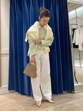 「Rie Miller（リエミラー）のアイテム」を使った、hiroさん（レディース・152cm）の冬コーディネート