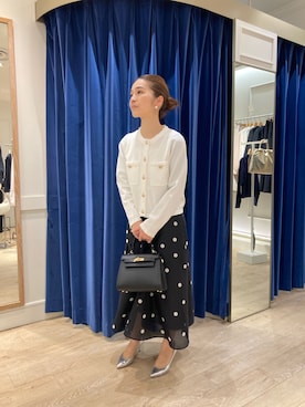 「AULENTTI（オウレンティ）のアイテム」を使った、hiroさん（レディース・152cm）の冬コーディネート