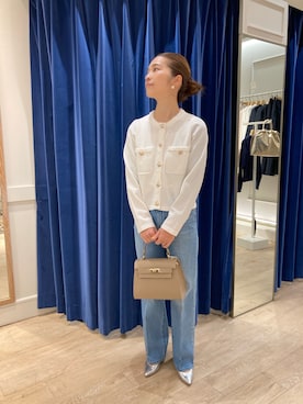 「Rie Miller（リエミラー）のアイテム」を使った、hiroさん（レディース・152cm）の冬コーディネート