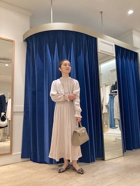 「AULENTTI（オウレンティ）のアイテム」を使った、hiroさん（レディース・152cm）の冬コーディネート