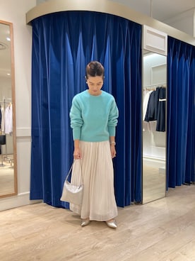 「ヘアリーニット」｜hiroさん（レディース・152cm）の秋コーディネート