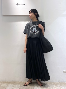 「アパートバイローリーズ」｜miiさん（レディース・172cm）の夏コーディネート