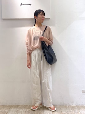 「アパートバイローリーズ」｜miiさん（レディース・172cm）の夏コーディネート