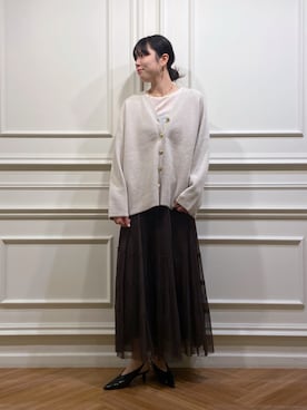「アパートバイローリーズ」｜miiさん（レディース・172cm）の秋コーディネート