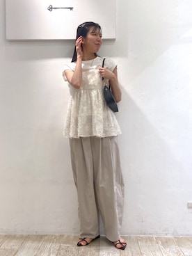 「アパートバイローリーズ」｜miiさん（レディース・172cm）の夏コーディネート
