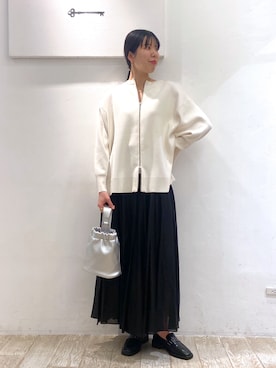 「アパートバイローリーズ」｜「アイテム（ローファー）」を使った、miiさん（レディース・172cm）の春コーディネート