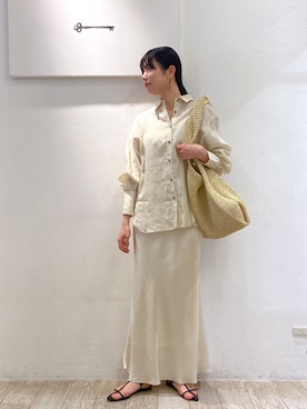 「アパートバイローリーズ」｜「アイテム（シューズ）」を使った、miiさん（レディース・172cm）の春コーディネート