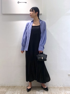 「アパートバイローリーズ」｜「アイテム（ワンピース/ドレス）」を使った、miiさん（レディース・172cm）の春コーディネート