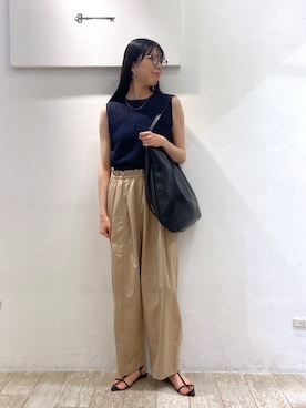 「アパートバイローリーズ」｜miiさん（レディース・172cm）の夏コーディネート