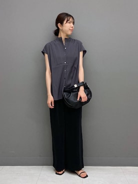 「アイテム（ハンドバッグ）」を使った、miiさん（レディース・172cm）の夏コーディネート