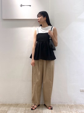 「アパートバイローリーズ」｜miiさん（レディース・172cm）の春コーディネート