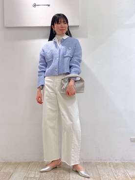 「アパートバイローリーズ」｜「アイテム（パンツ）」を使った、miiさん（レディース・172cm）の冬コーディネート