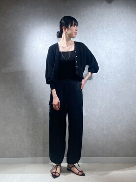 「アパートバイローリーズ」｜「アイテム（パンツ）」を使った、miiさん（レディース・172cm）の春コーディネート