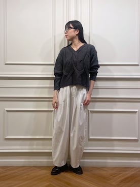 「アパートバイローリーズ」｜miiさん（レディース・172cm）の秋コーディネート