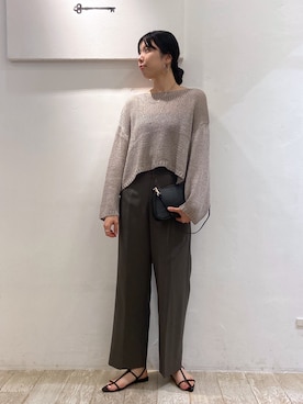 「アパートバイローリーズ」｜miiさん（レディース・172cm）の夏コーディネート