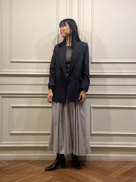 「アパートバイローリーズ」｜miiさん（レディース・172cm）の秋コーディネート