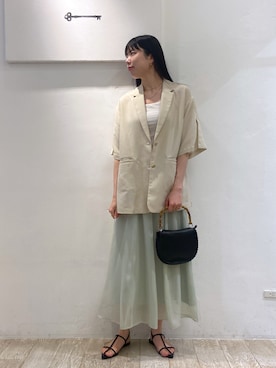 「アパートバイローリーズ」｜miiさん（レディース・172cm）の春コーディネート