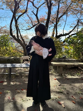 「キュロット」｜みにまむさん（レディース・150cm）の秋コーディネート