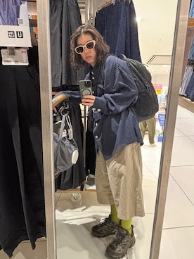 「MERRELL（メレル）のアイテム」を使った、みにまむさん（レディース・150cm）の春コーディネート