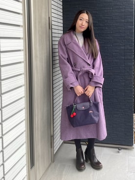 puchicoさん（レディース・164cm）の冬コーディネート