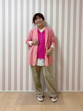 まなをさん（レディース・153cm）の春コーディネート