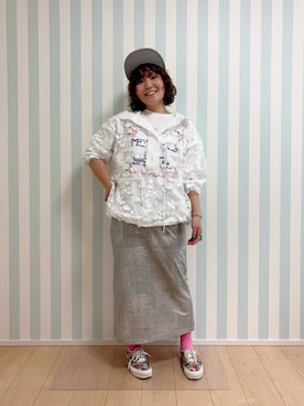 まなをさん（レディース・153cm）の春コーディネート