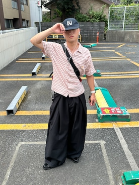 「アイテム（シューズ）」を使った、こうきさん（メンズ・168cm・20代）の夏コーディネート