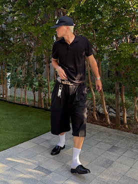 「アイテム（シューズ）」を使った、こうきさん（メンズ・168cm・20代）の夏コーディネート