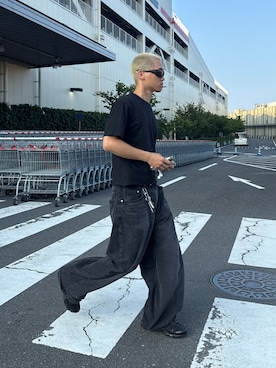 「アイテム（Tシャツ/カットソー）」を使った、こうきさん（メンズ・168cm）の夏コーディネート
