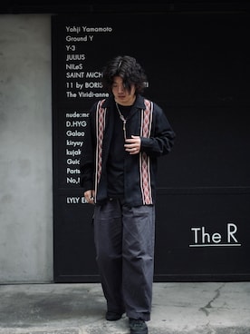 Yuitoさんの「SchottxDickies/ショット×ディッキーズ/KATSURAGI BAGGY PANTS/カツラギ バギーパンツ」を使ったコーディネート