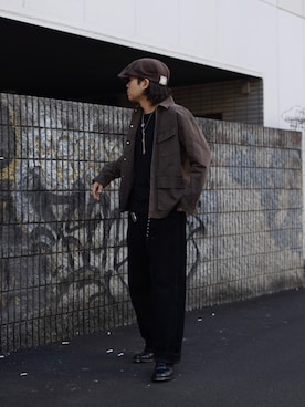 「Makers（メイカーズ）のアイテム」を使った、Yuitoさん（メンズ・173cm）の秋コーディネート