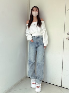 arisaさん（レディース・155cm）の冬コーディネート