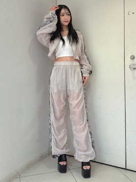 arisaさん（レディース・155cm）の春コーディネート