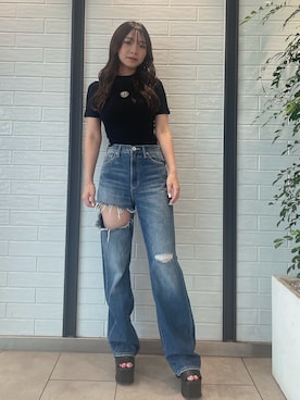 arisaさん（レディース・155cm）の夏コーディネート