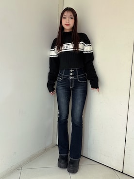 arisaさん(レディース・155cm)の冬コーディネート