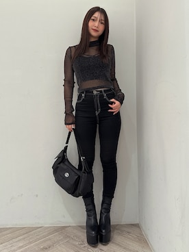 arisaさん（レディース・155cm）の夏コーディネート