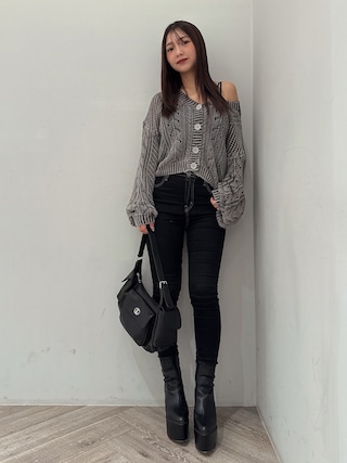 GYDA おまとめ 5点セット ジェイダ GYDA turtle shell strapオフショルワッフルビスチェ