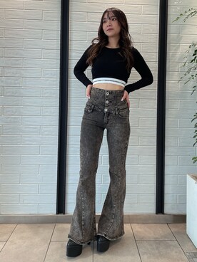 arisaさん（レディース・155cm）の夏コーディネート