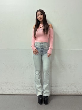 arisaさん（レディース・155cm）の夏コーディネート