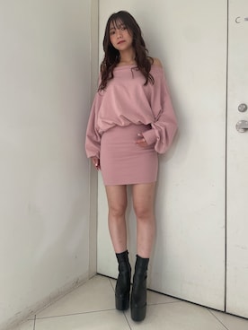 「155㎝コーデ」｜「アイテム（ブーツ）」を使った、arisaさん（レディース・155cm）の夏コーディネート