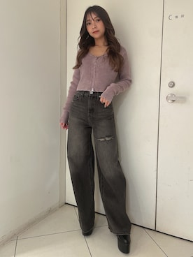 「155㎝コーデ」｜「アイテム（ブーツ）」を使った、arisaさん（レディース・155cm）の秋コーディネート