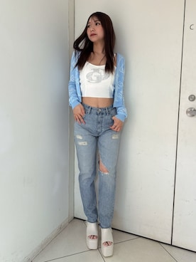 「155㎝コーデ」｜arisaさん（レディース・155cm）の夏コーディネート