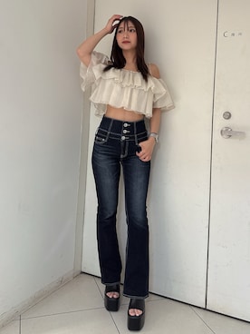 「155㎝コーデ」｜arisaさん（レディース・155cm）の夏コーディネート